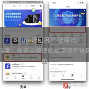 Bitpie钱包用户 选择比特派：最安全便捷的数字资产钱包