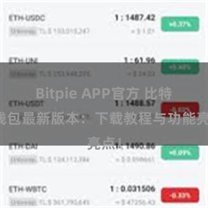 Bitpie APP官方 比特派钱包最新版本：下载教程与功能亮点！