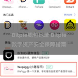 Bitpie钱包地址 Bitpie数字资产安全保障指南