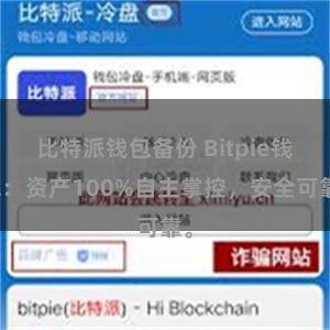 比特派钱包备份 Bitpie钱包：资产100%自主掌控，安全可靠。