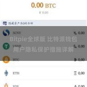 Bitpie全球版 比特派钱包用户隐私保护措施详解