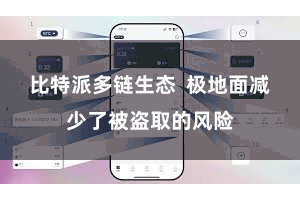 比特派多链生态  极地面减少了被盗取的风险